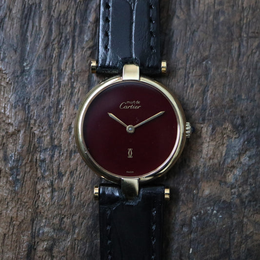 CARTIER_MUST DE VENDOME_SM CASE_Plain Bordeaux