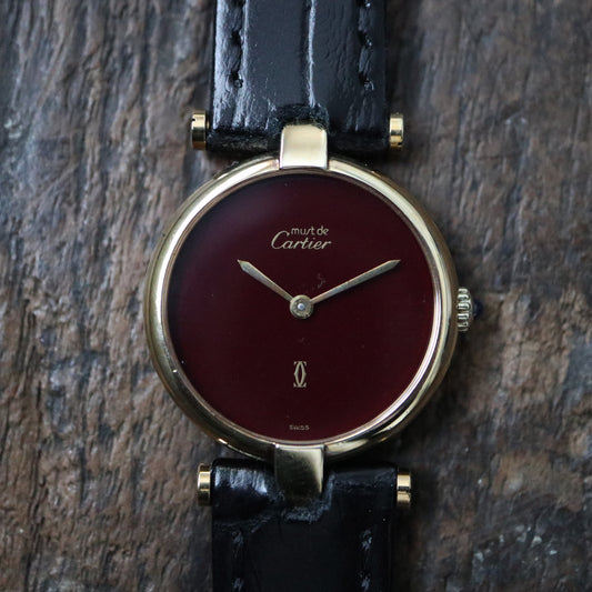 CARTIER_MUST DE VENDOME_SM CASE_Plain Bordeaux