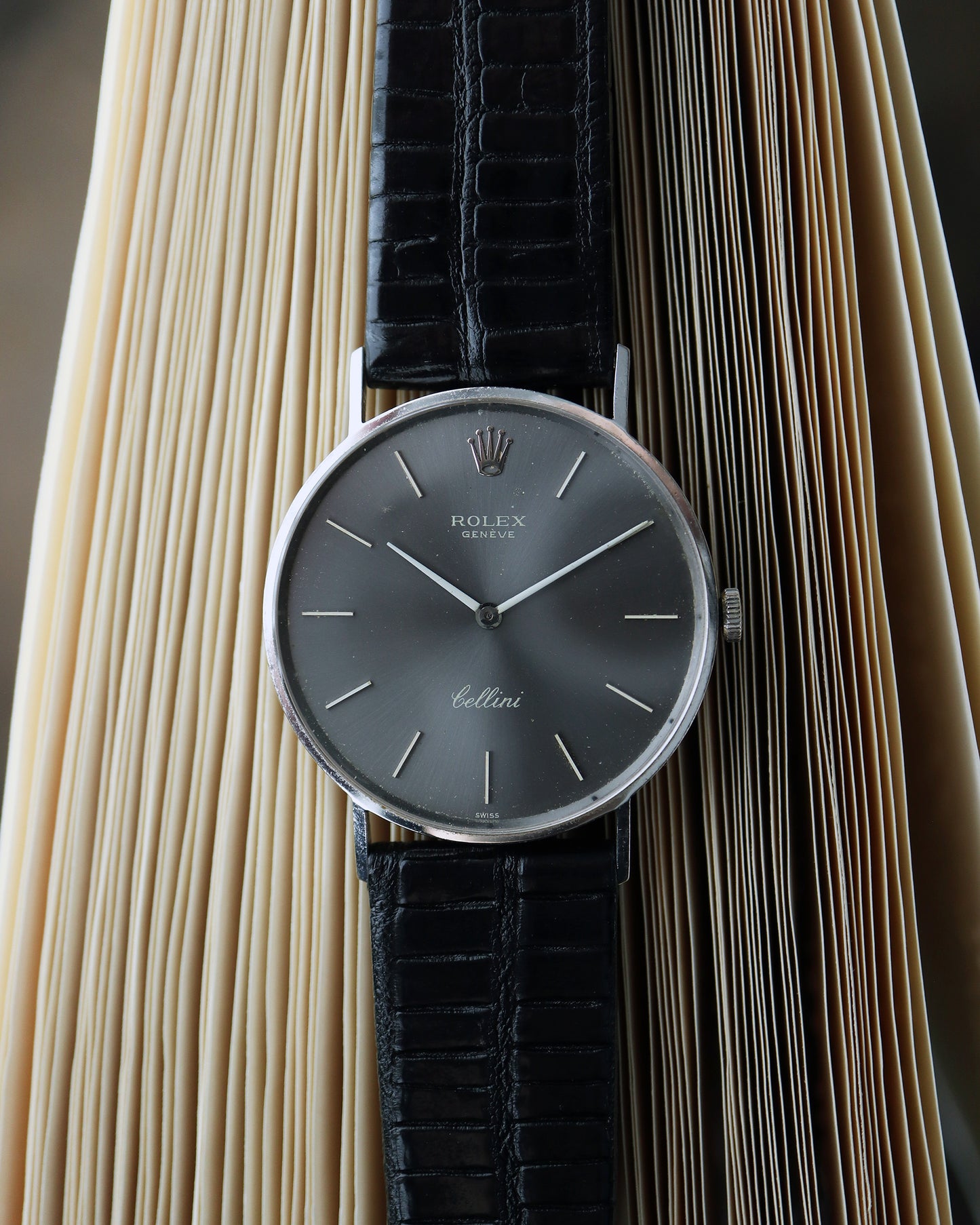 ROLEX_CELLINI_Ref.3833_18K WG CASE