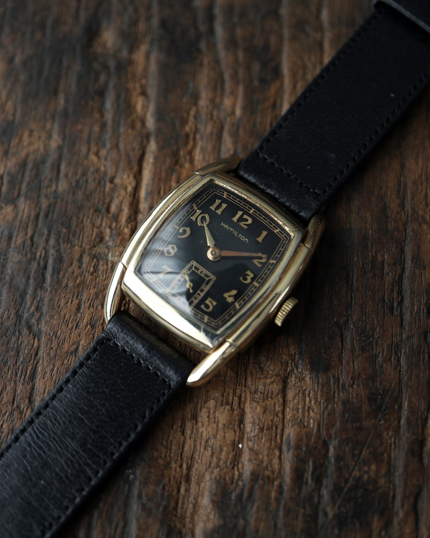 HAMILTON_cal.987A_BLACK DIAL