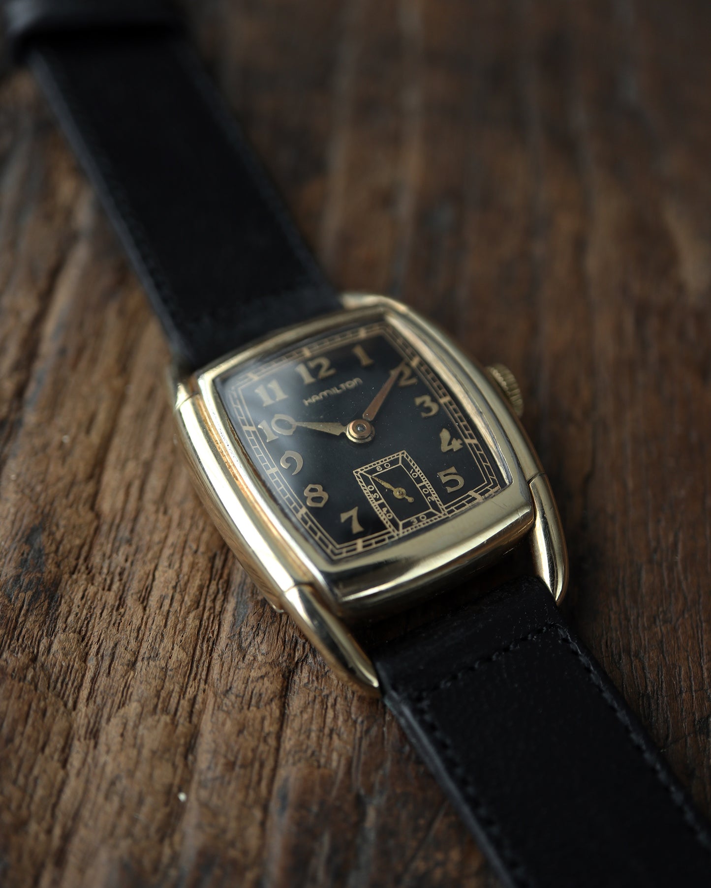 HAMILTON_cal.987A_BLACK DIAL