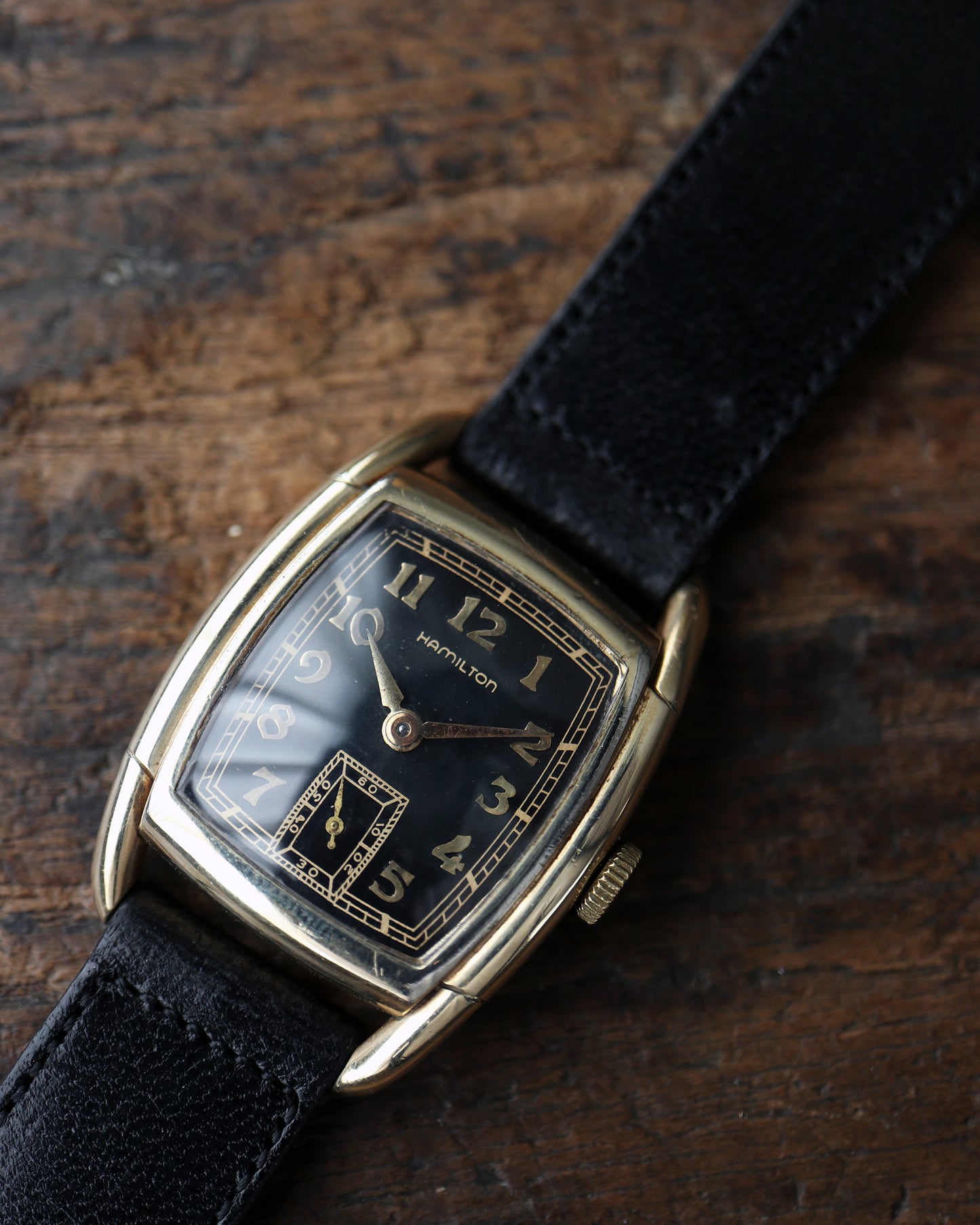 HAMILTON_cal.987A_BLACK DIAL