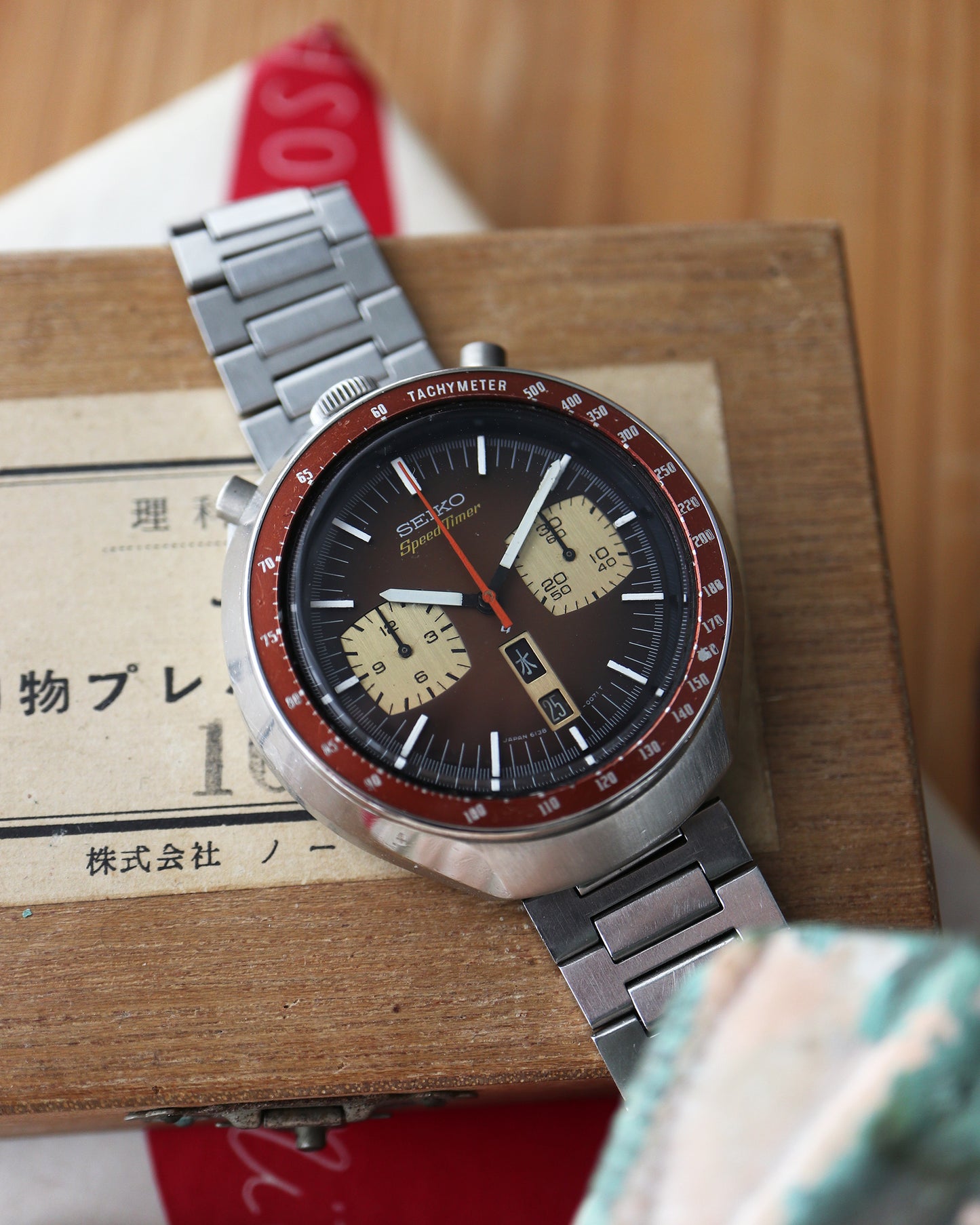SEIKO_SPEED TIMER / 茶馬_Japan edition_Ref.6138-0040
