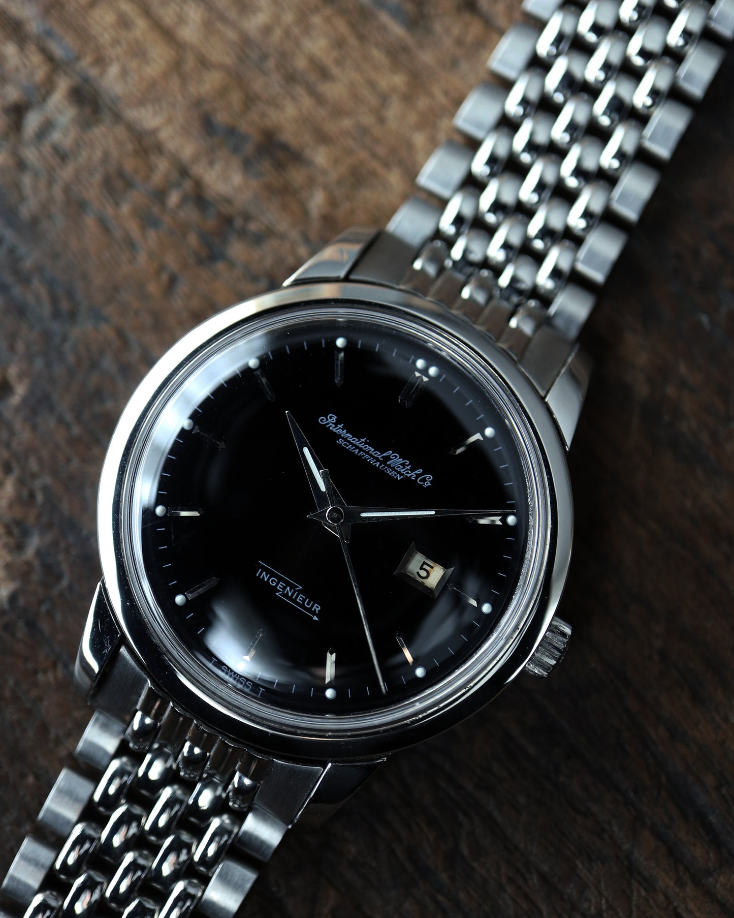 IWC_INGENIEUR_Ref.666AD_BLACK DIAL