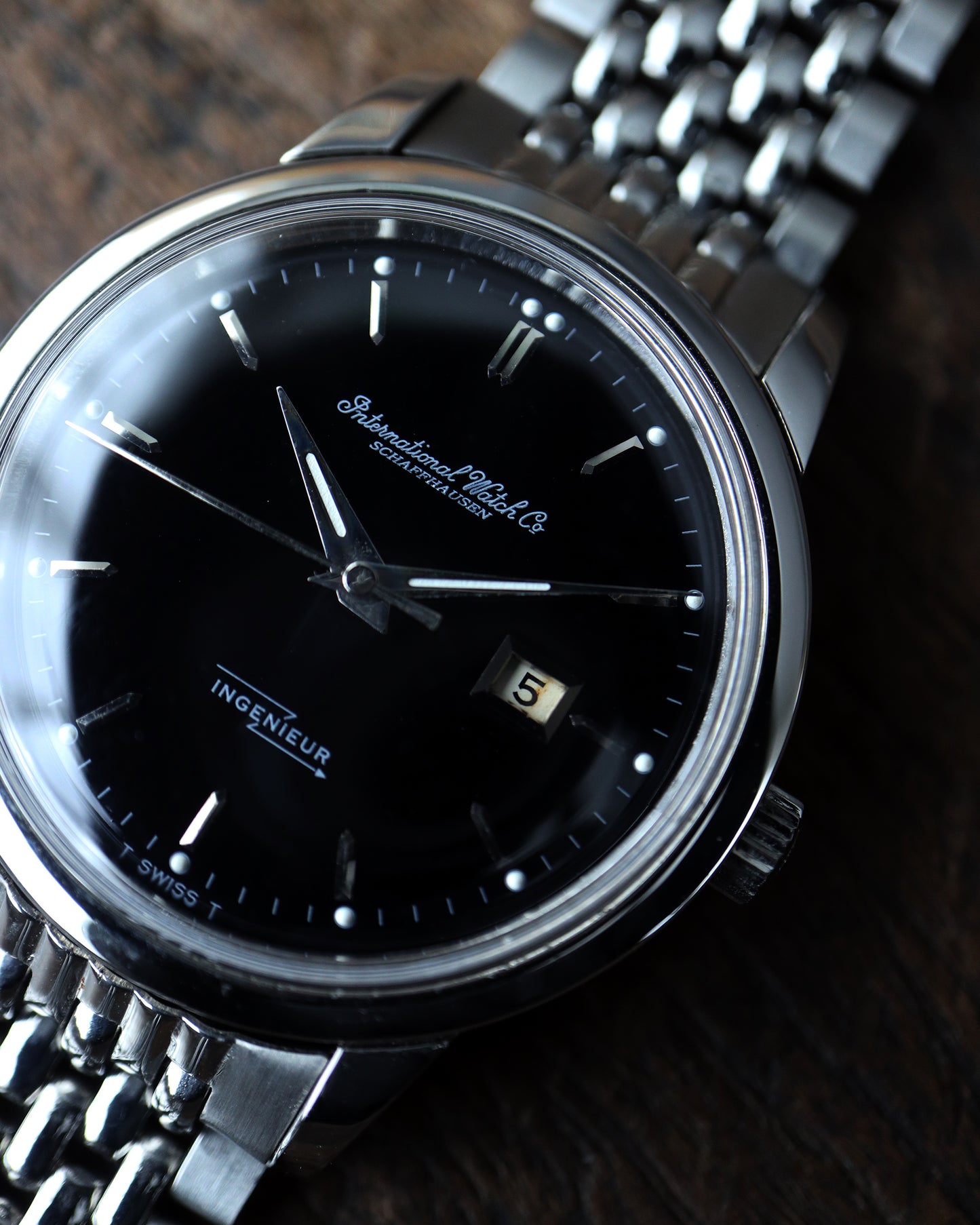 IWC_INGENIEUR_Ref.666AD_BLACK DIAL