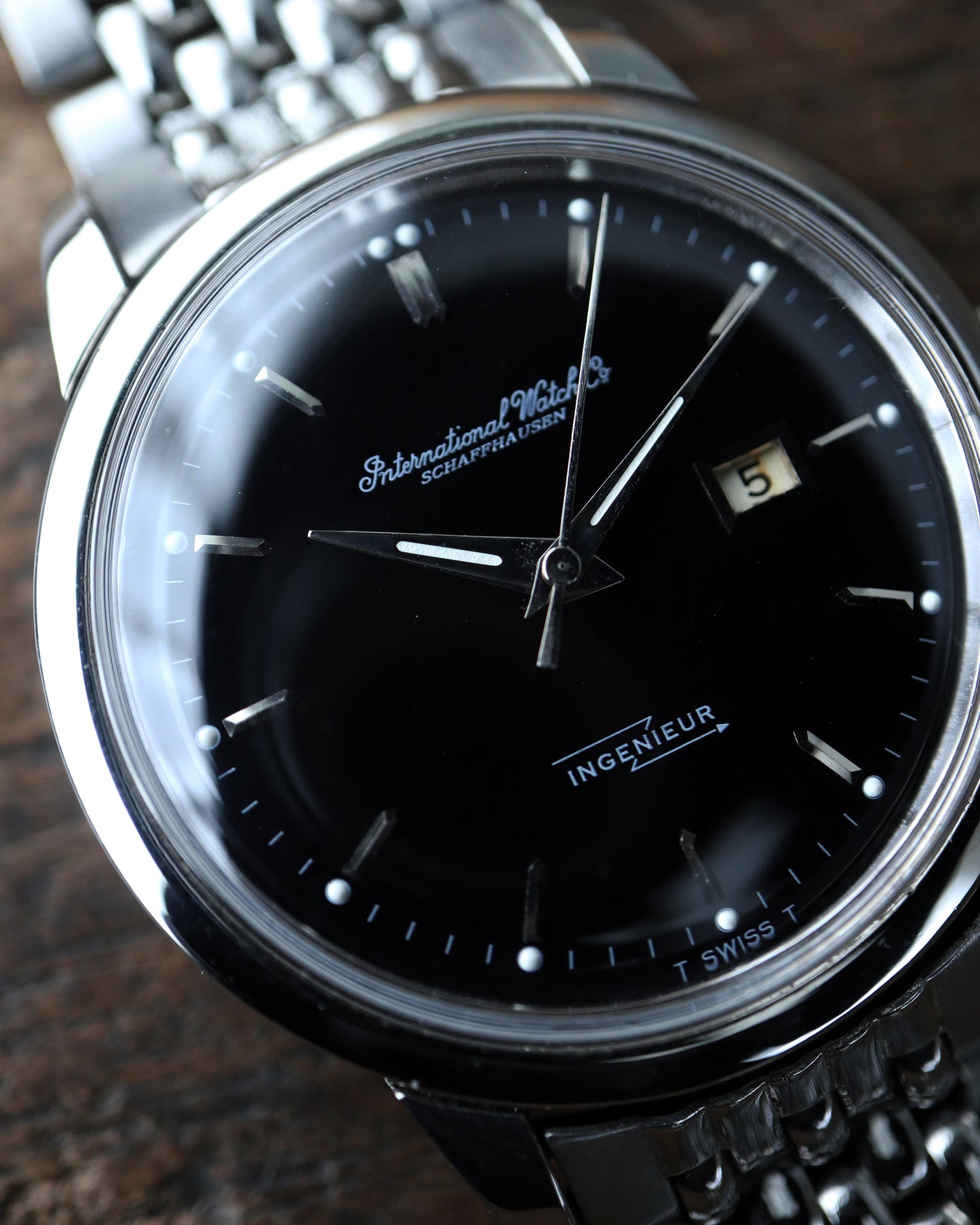 IWC_INGENIEUR_Ref.666AD_BLACK DIAL