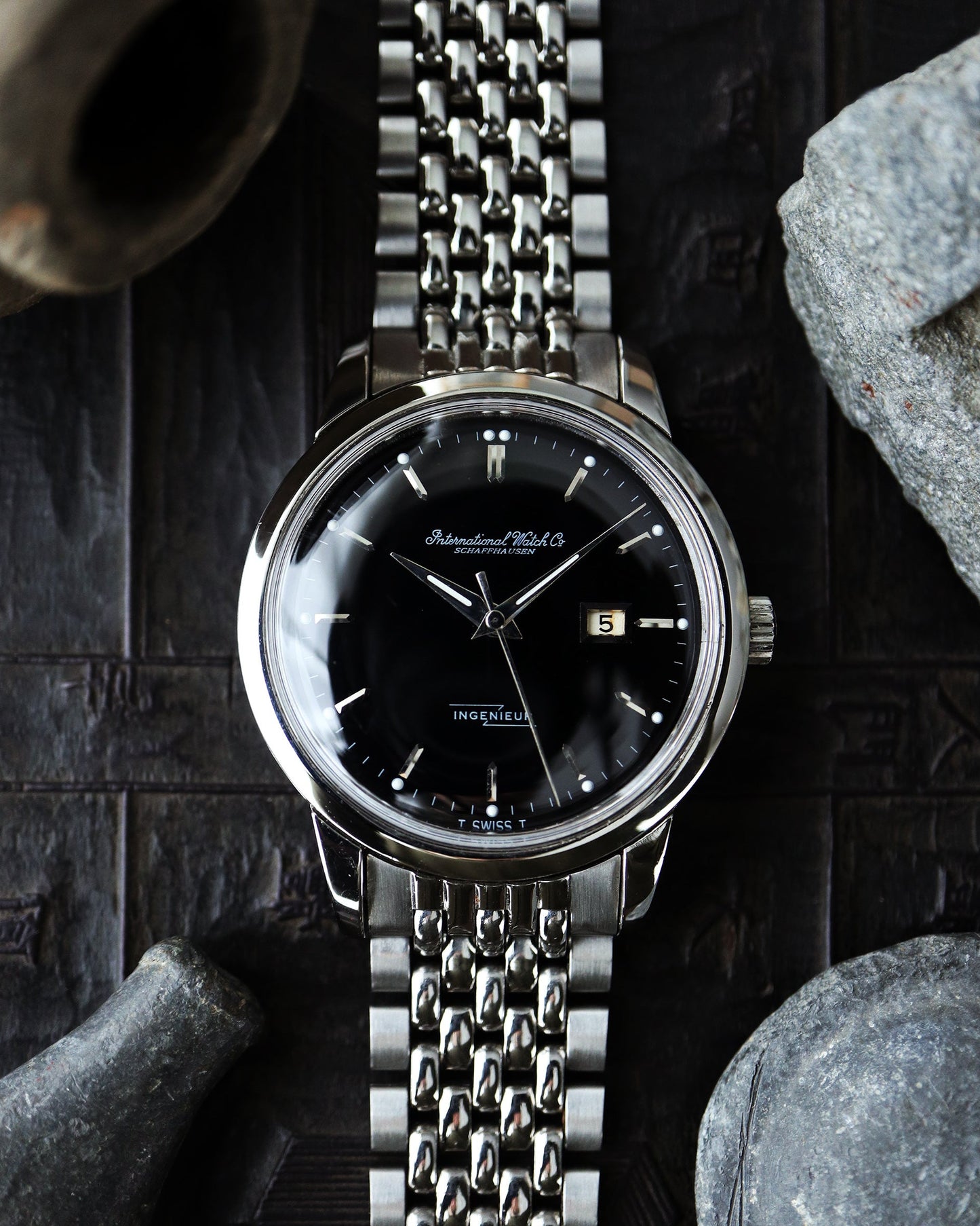 IWC_INGENIEUR_Ref.666AD_BLACK DIAL