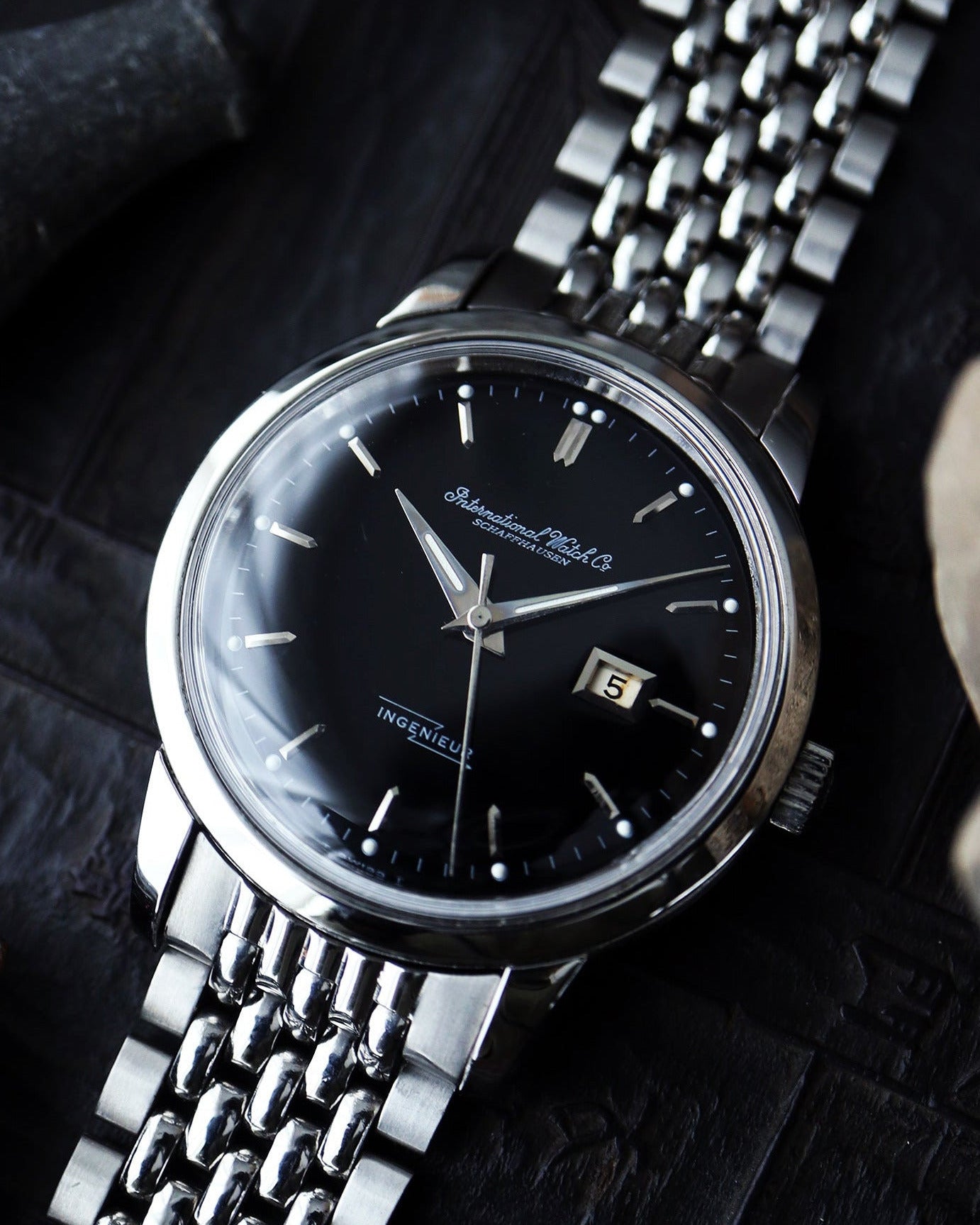 IWC_INGENIEUR_Ref.666AD_BLACK DIAL