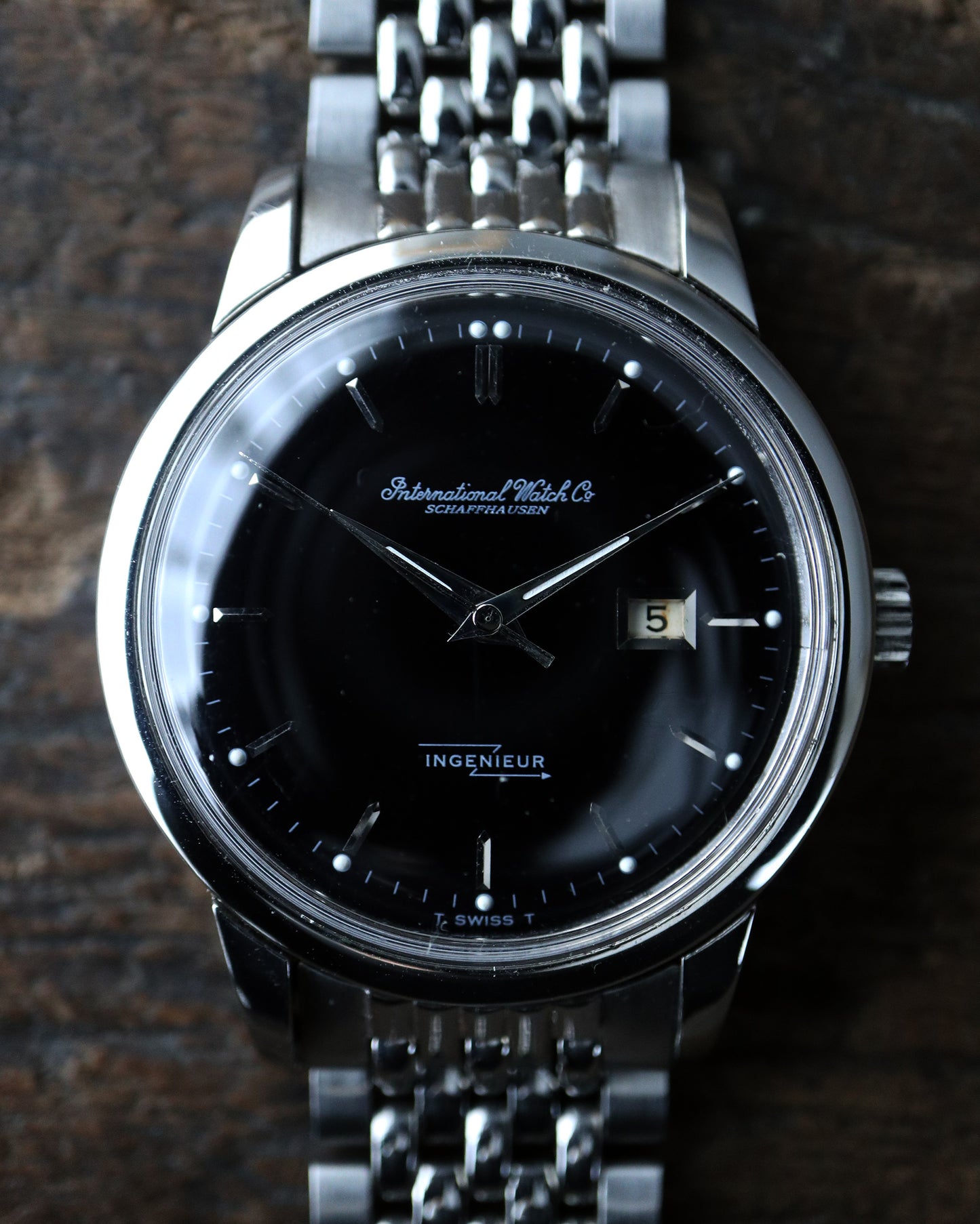 IWC_INGENIEUR_Ref.666AD_BLACK DIAL