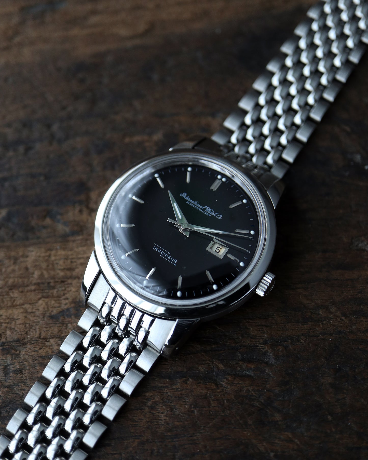 IWC_INGENIEUR_Ref.666AD_BLACK DIAL