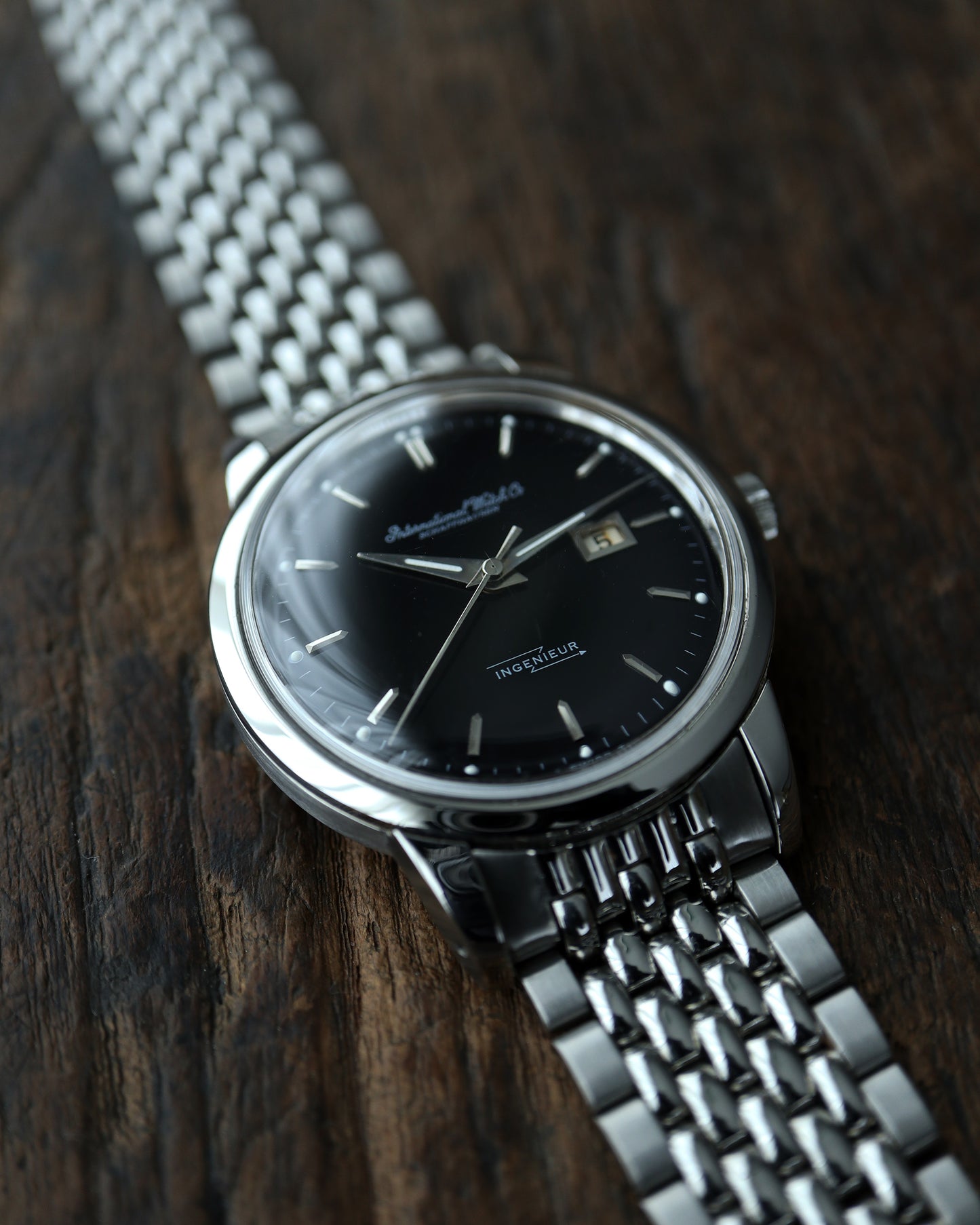 IWC_INGENIEUR_Ref.666AD_BLACK DIAL