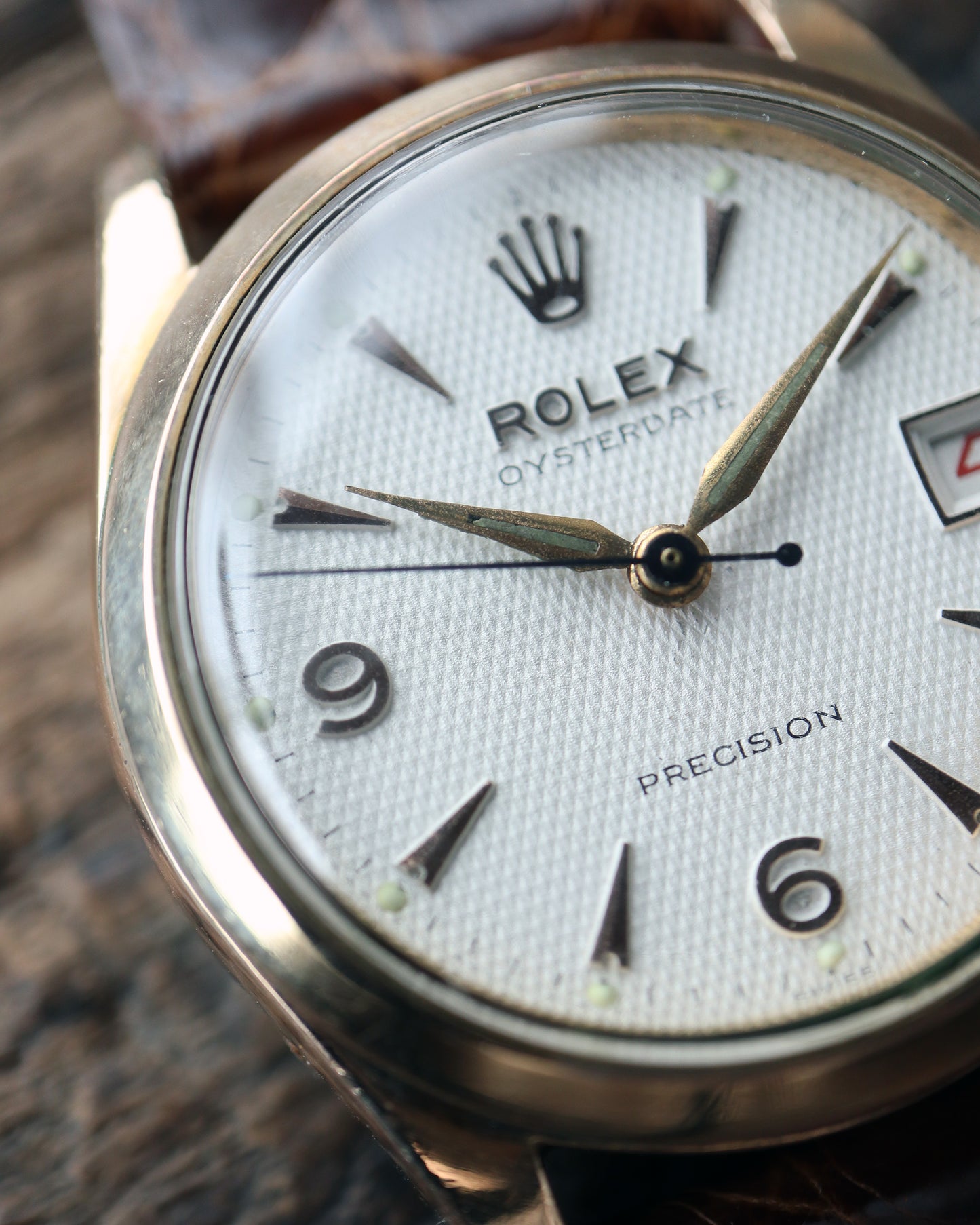 ROLEX_OYSTER 赤黒DATE_Ref.6466