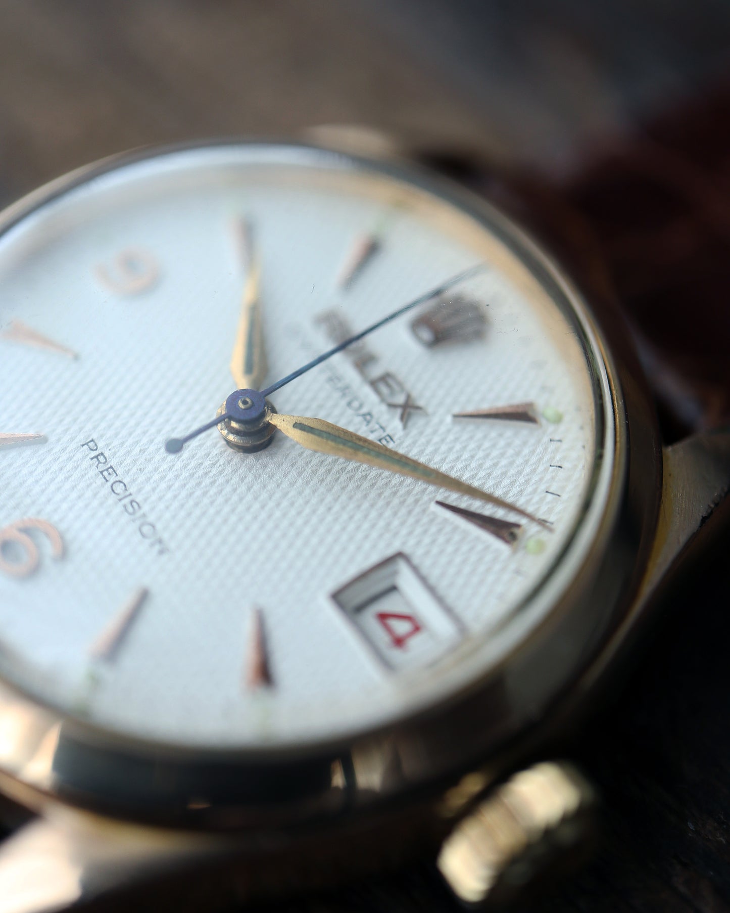 ROLEX_OYSTER 赤黒DATE_Ref.6466
