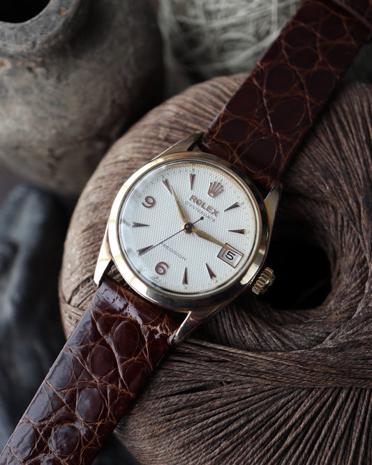 ROLEX_OYSTER 赤黒DATE_Ref.6466