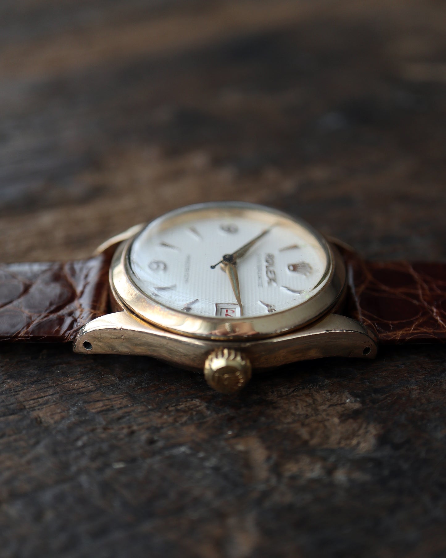 ROLEX_OYSTER 赤黒DATE_Ref.6466