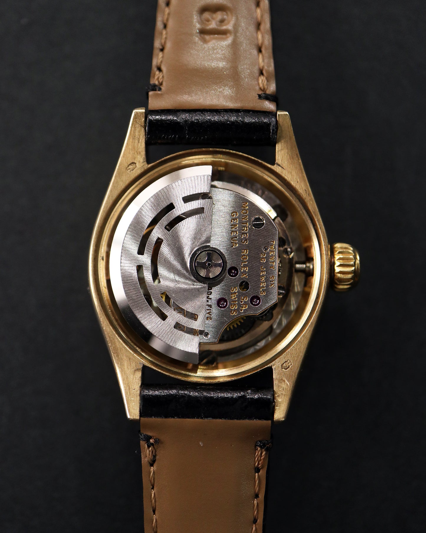 ROLEX_OYSTER PERPETUAL_Ref.6619_14K GOLDCASE_Ladies