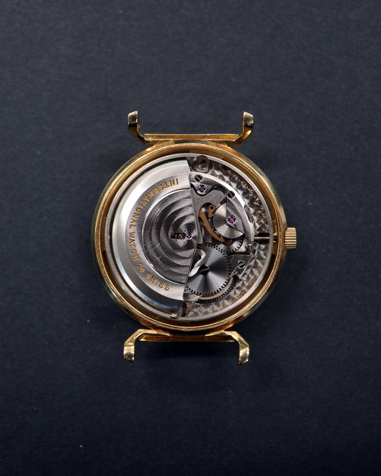 IWC_DELUXE_18K SOLID GOLD CASE_cal.853