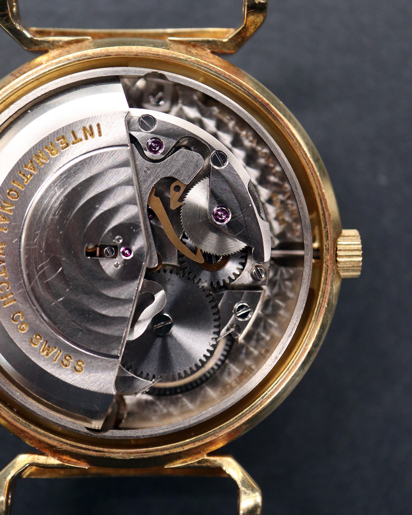 IWC_DELUXE_18K SOLID GOLD CASE_cal.853