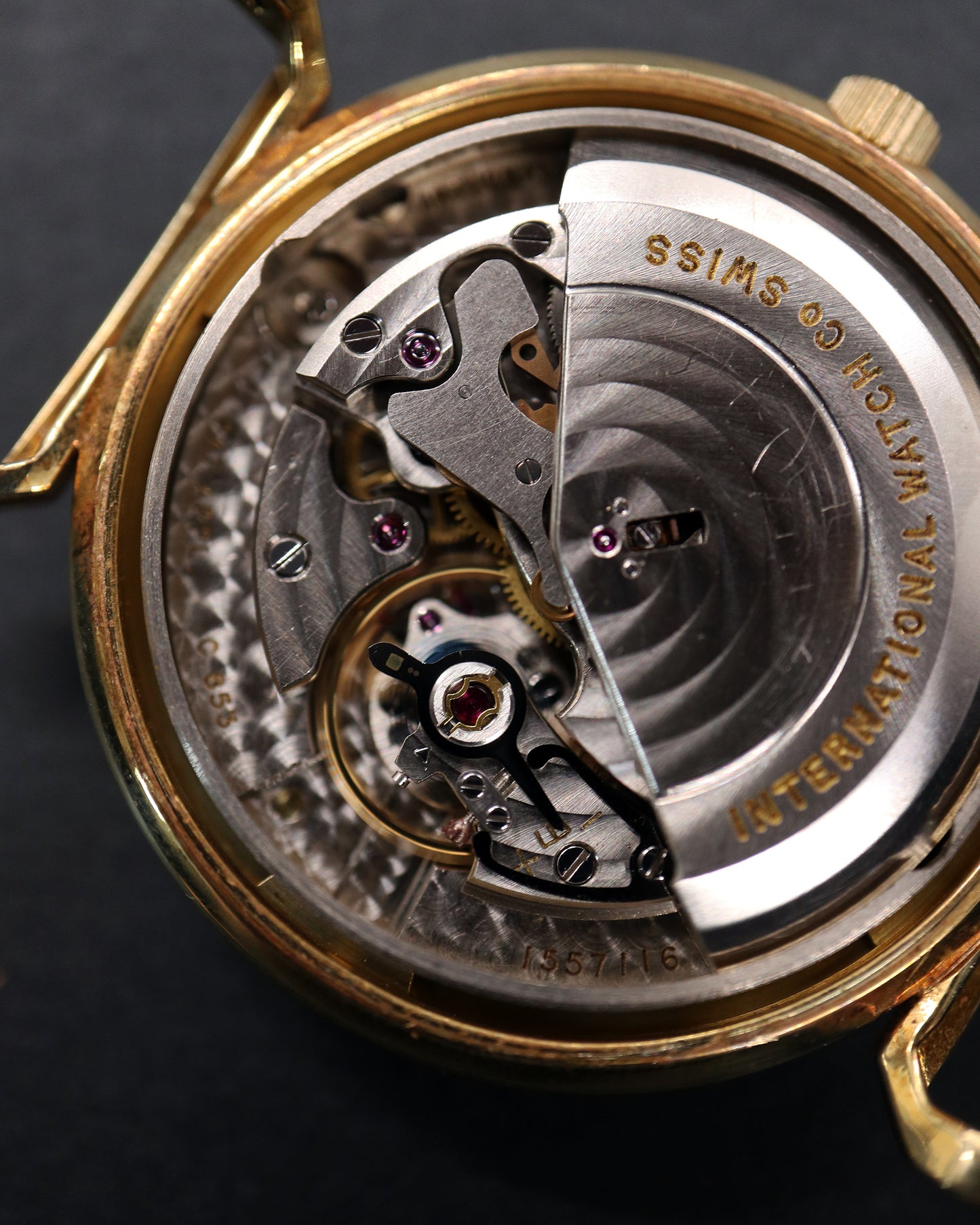 IWC_DELUXE_18K SOLID GOLD CASE_cal.853