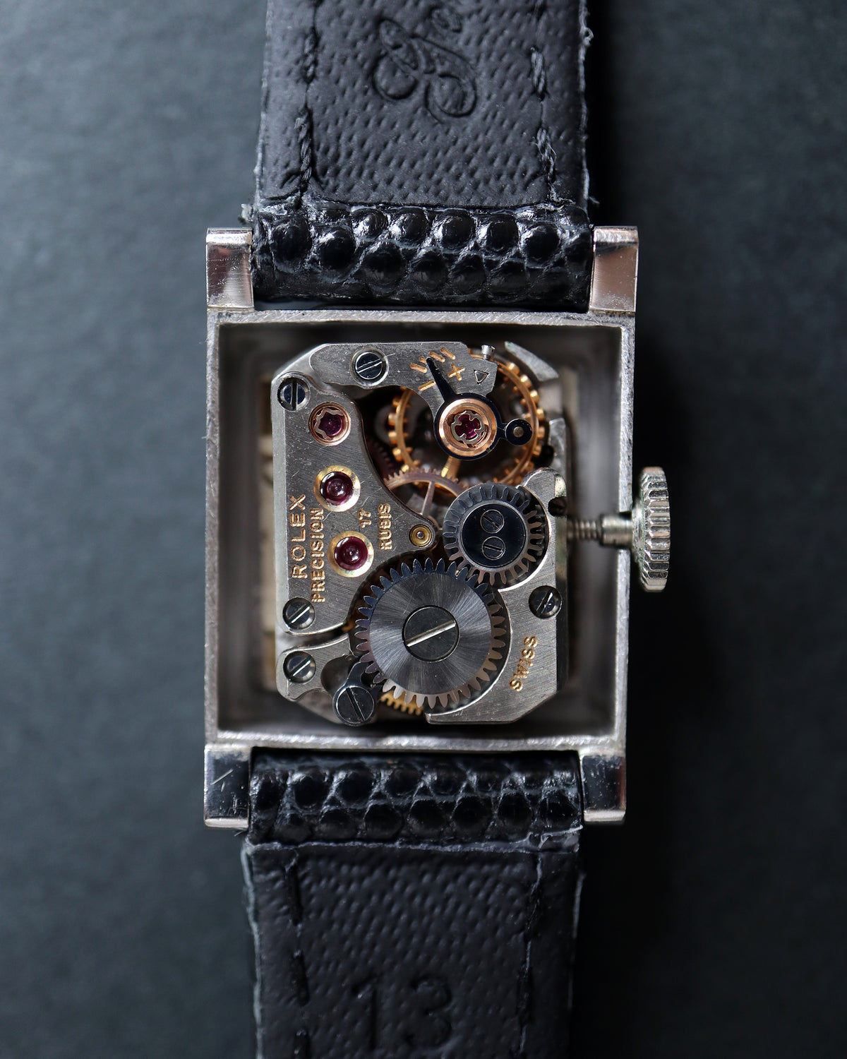ROLEX_PRECISION_Ref.9356_18K WG_Ladies