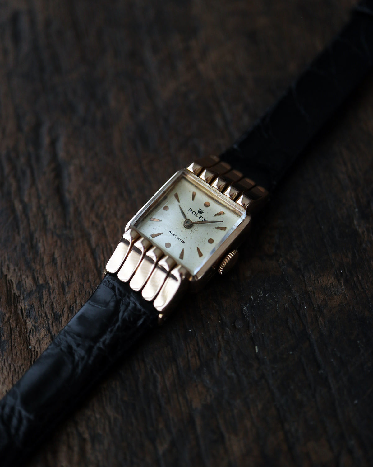 ROLEX_PRECISION_Ref.8395_18K YG_Ladies