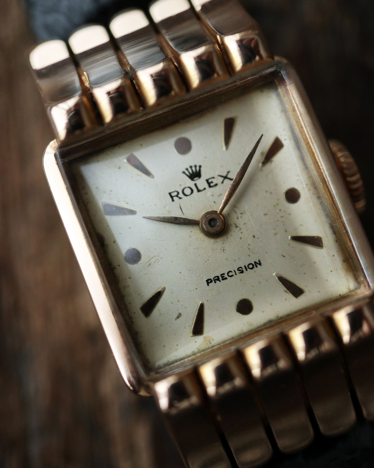 ROLEX_PRECISION_Ref.8395_18K YG_Ladies