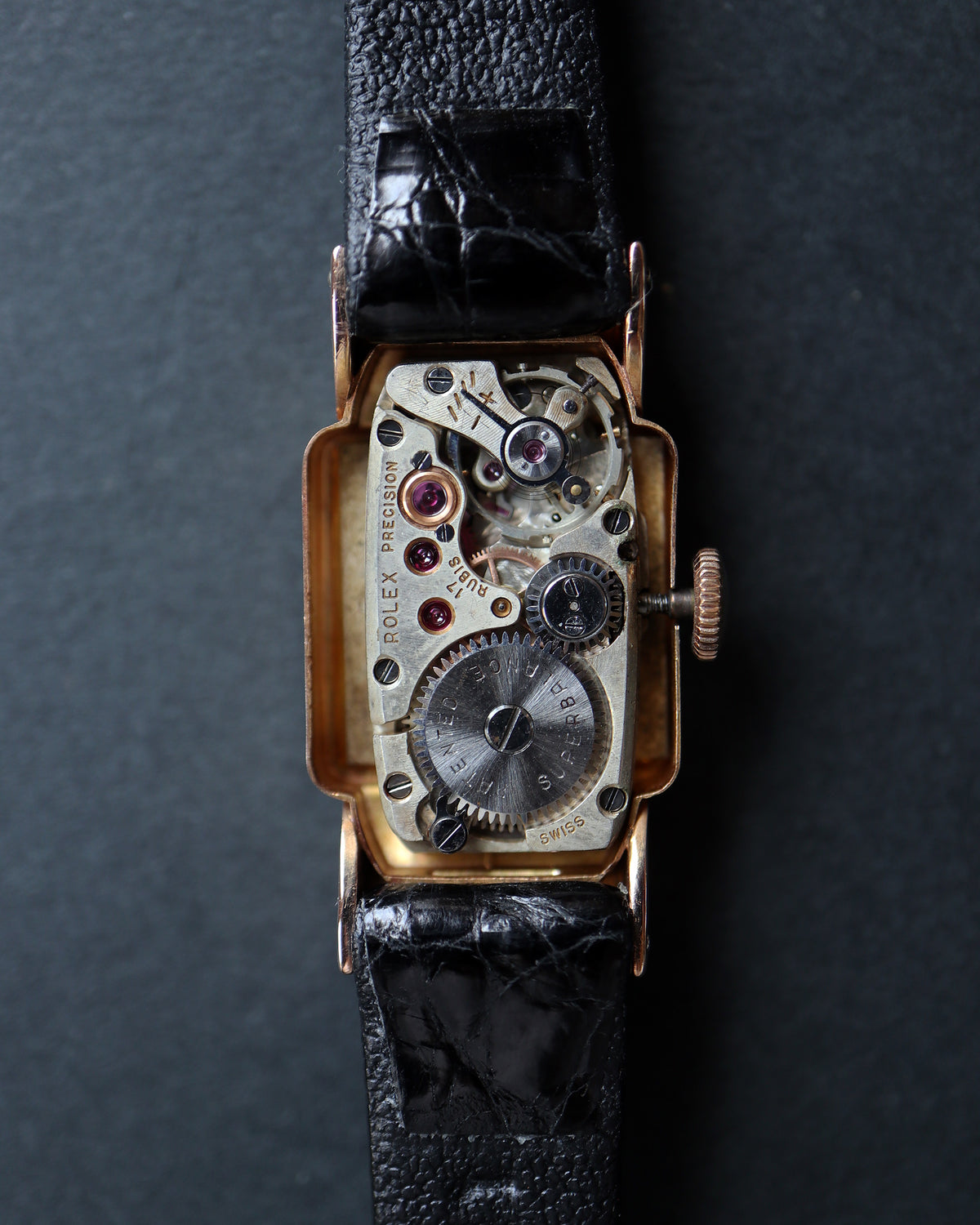 ROLEX_PRECISION_Ref.8395_18K YG_Ladies
