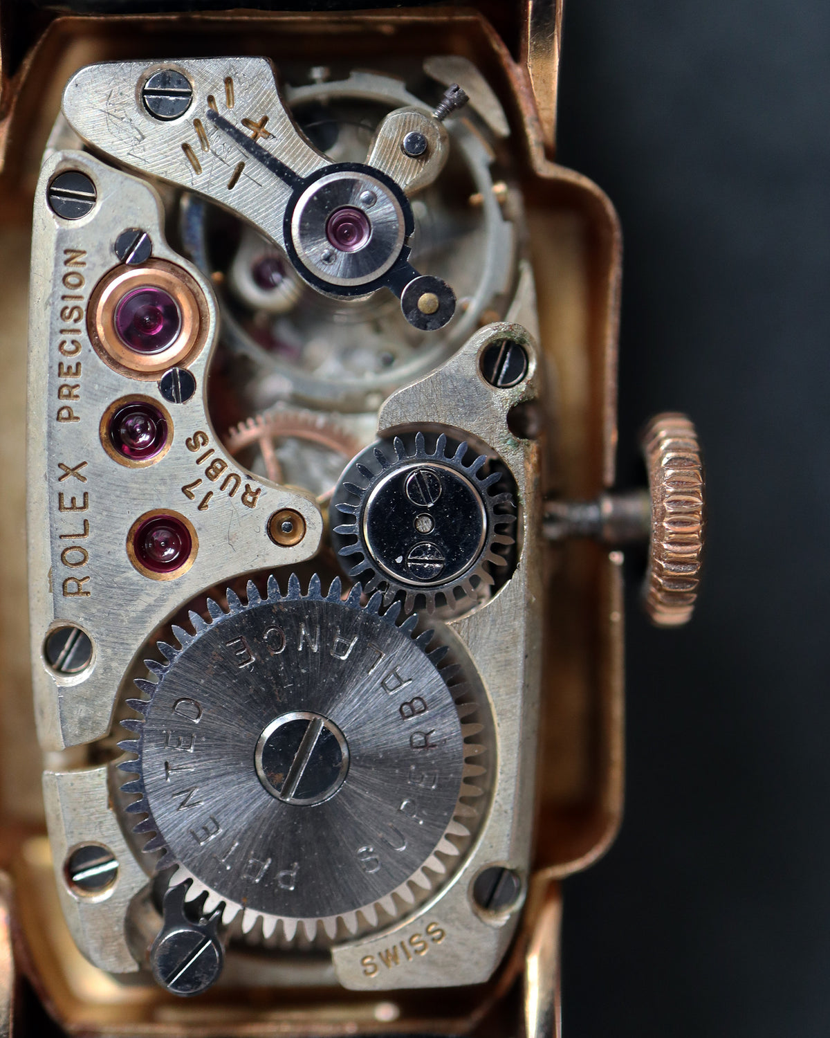 ROLEX_PRECISION_Ref.8395_18K YG_Ladies