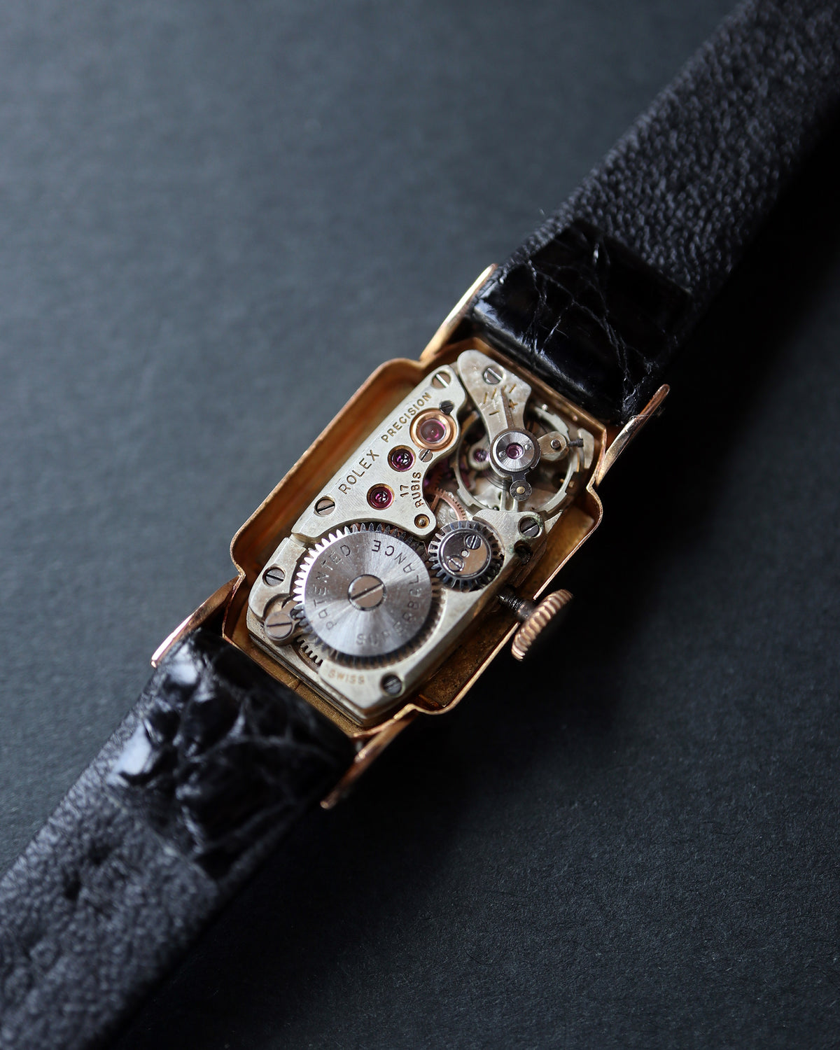 ROLEX_PRECISION_Ref.8395_18K YG_Ladies