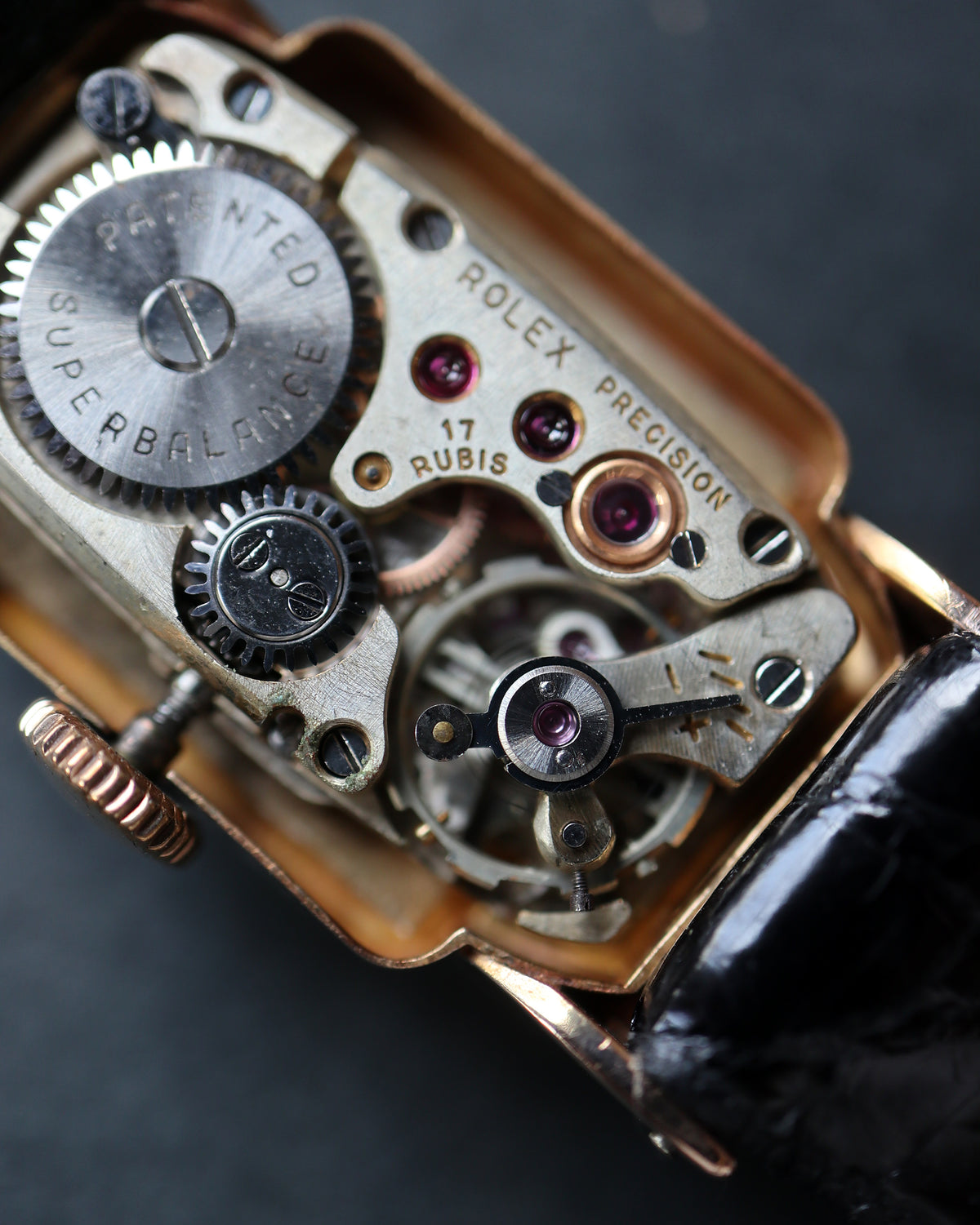 ROLEX_PRECISION_Ref.8395_18K YG_Ladies