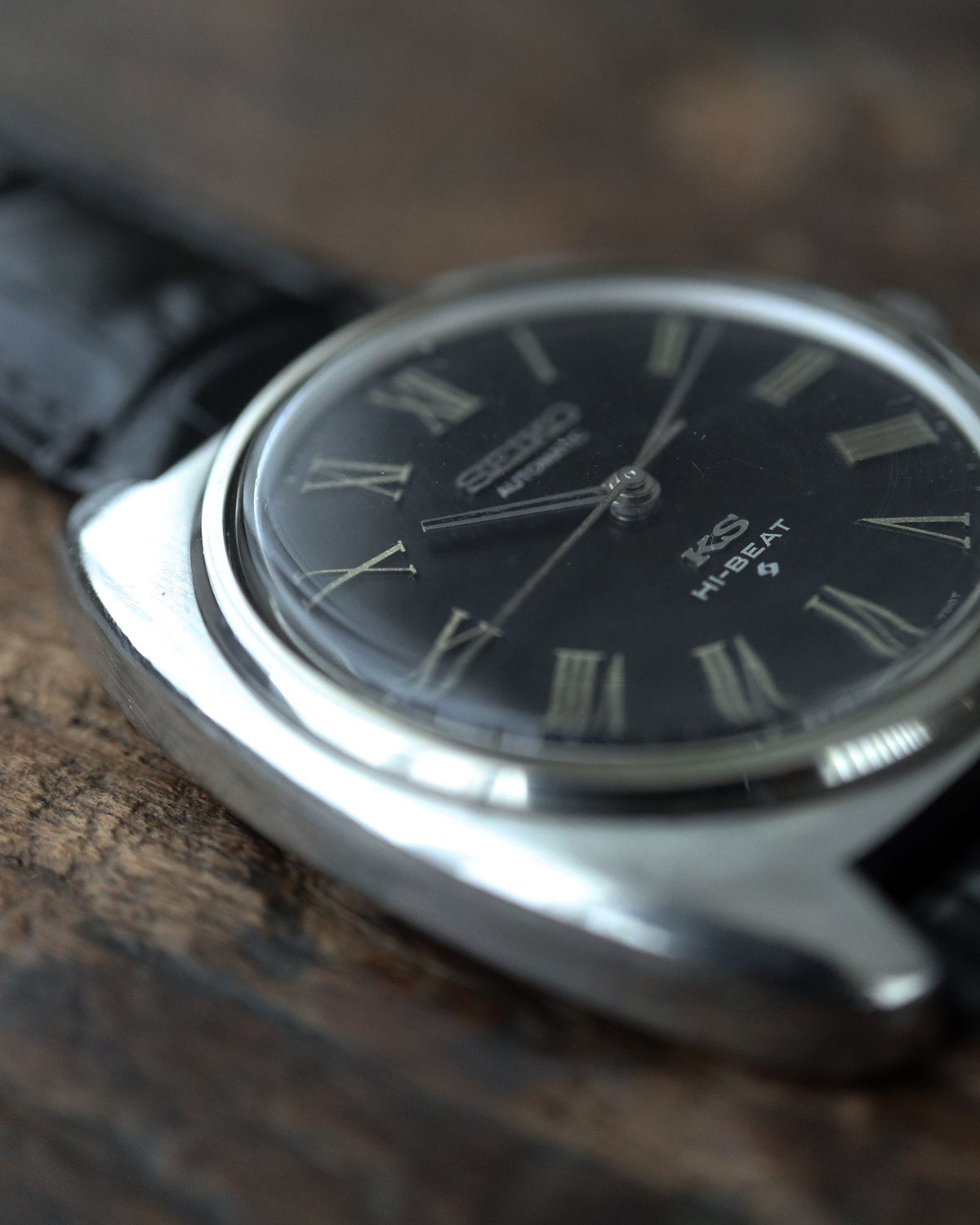 KING SEIKO_Ref.5621-7000_BLACK ROMAN DIAL