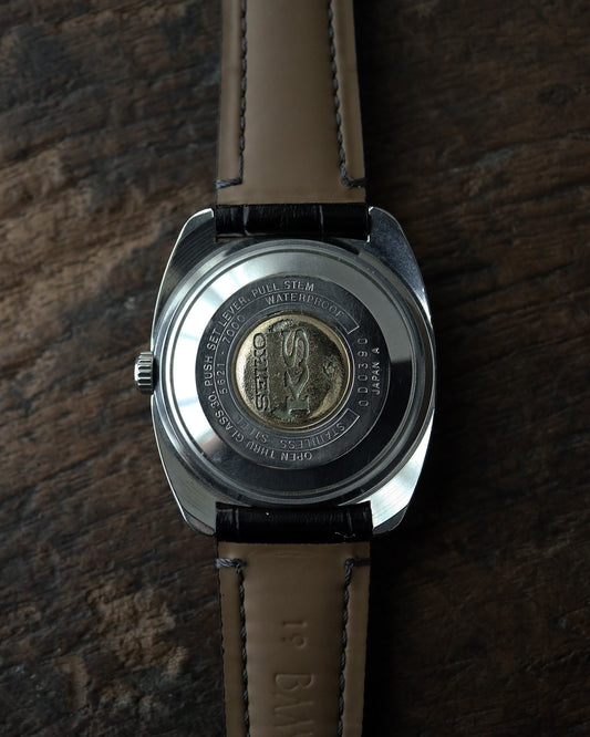 KING SEIKO_Ref.5621-7000_BLACK ROMAN DIAL