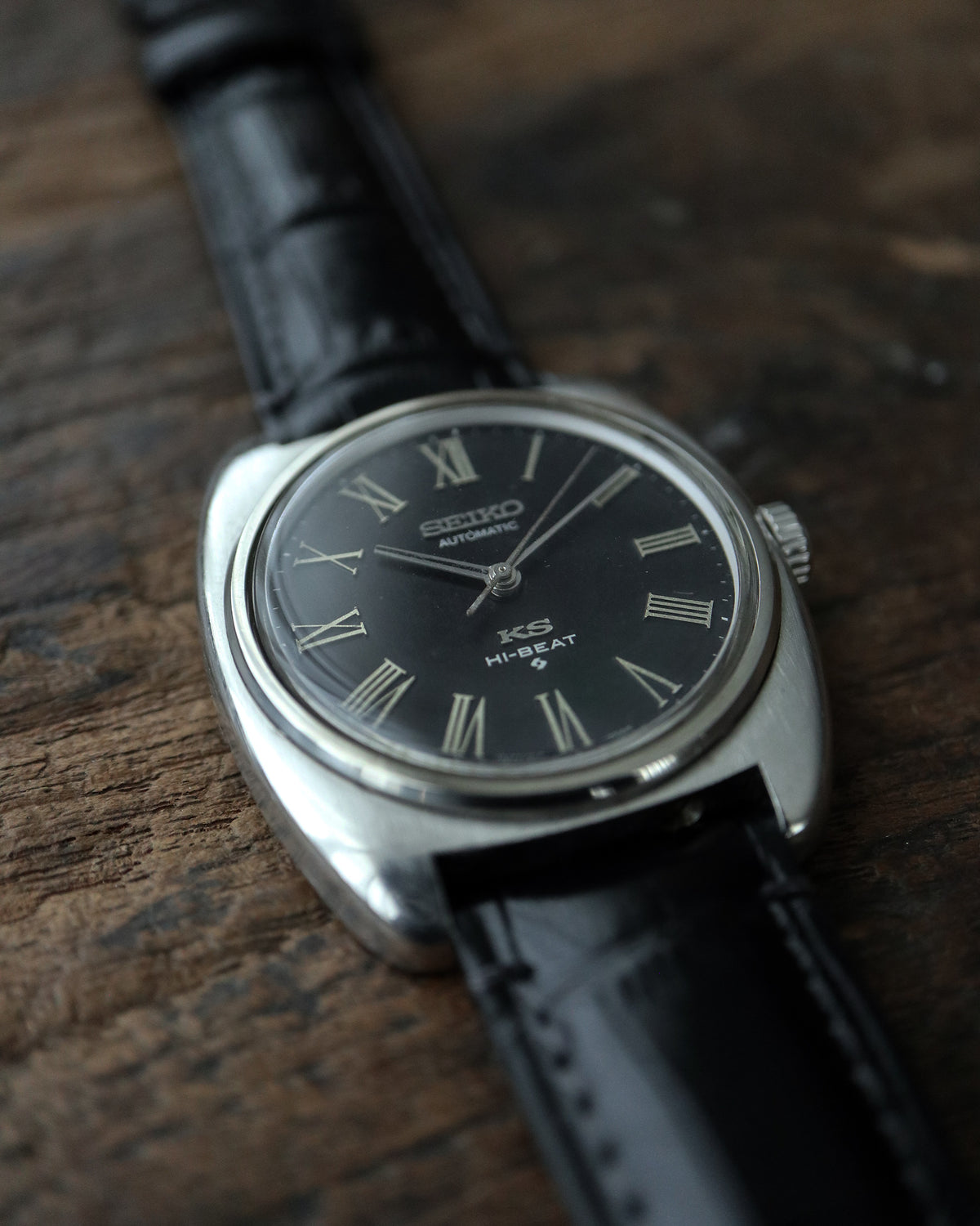 KING SEIKO_Ref.5621-7000_BLACK ROMAN DIAL