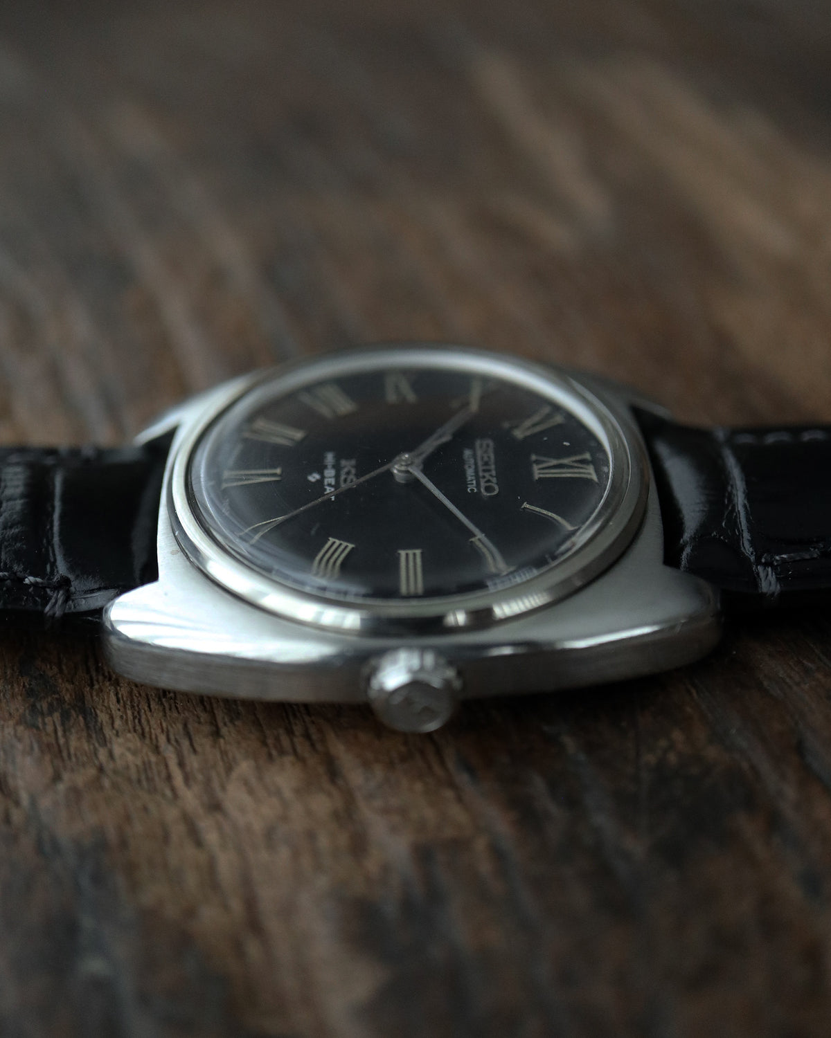 KING SEIKO_Ref.5621-7000_BLACK ROMAN DIAL