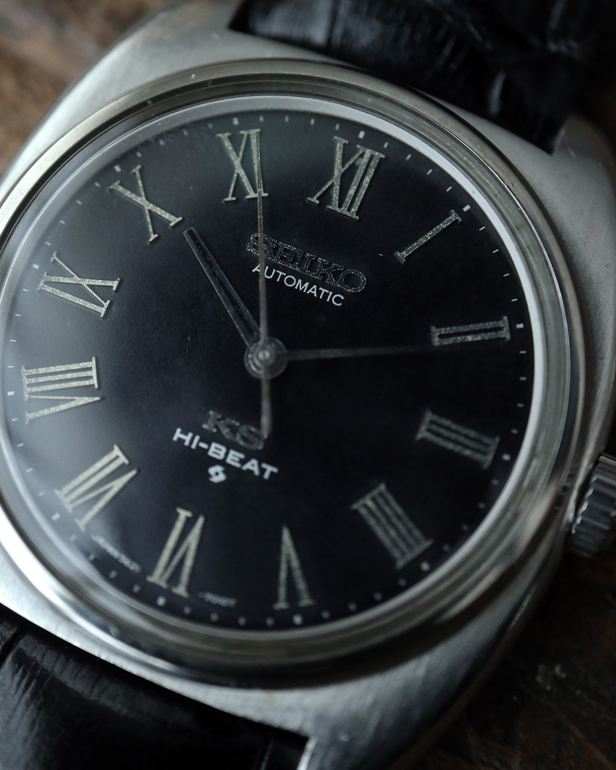 KING SEIKO_Ref.5621-7000_BLACK ROMAN DIAL