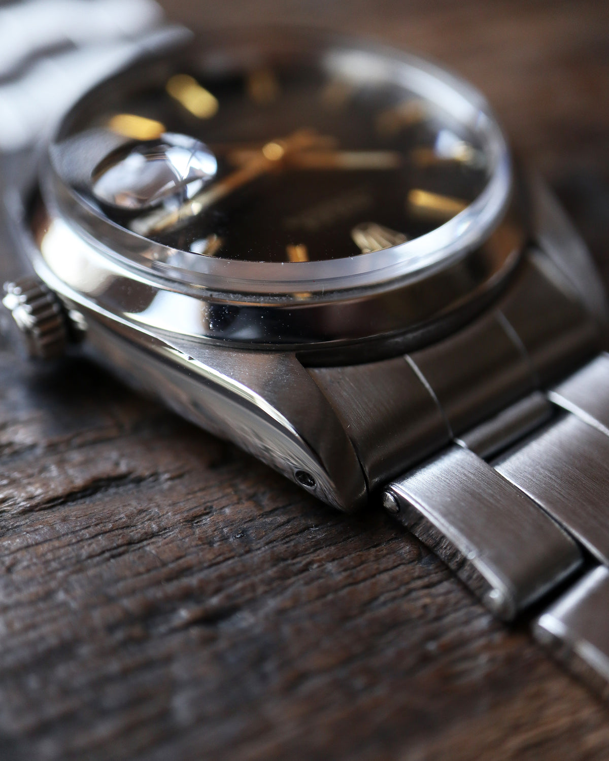ROLEX_OYSTER DATE_Ref.6694_BLACK DIAL