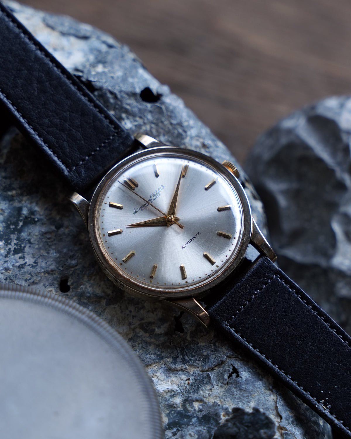 IWC_筆記体ロゴ_cal.8531_Flat Bezel_18K YG