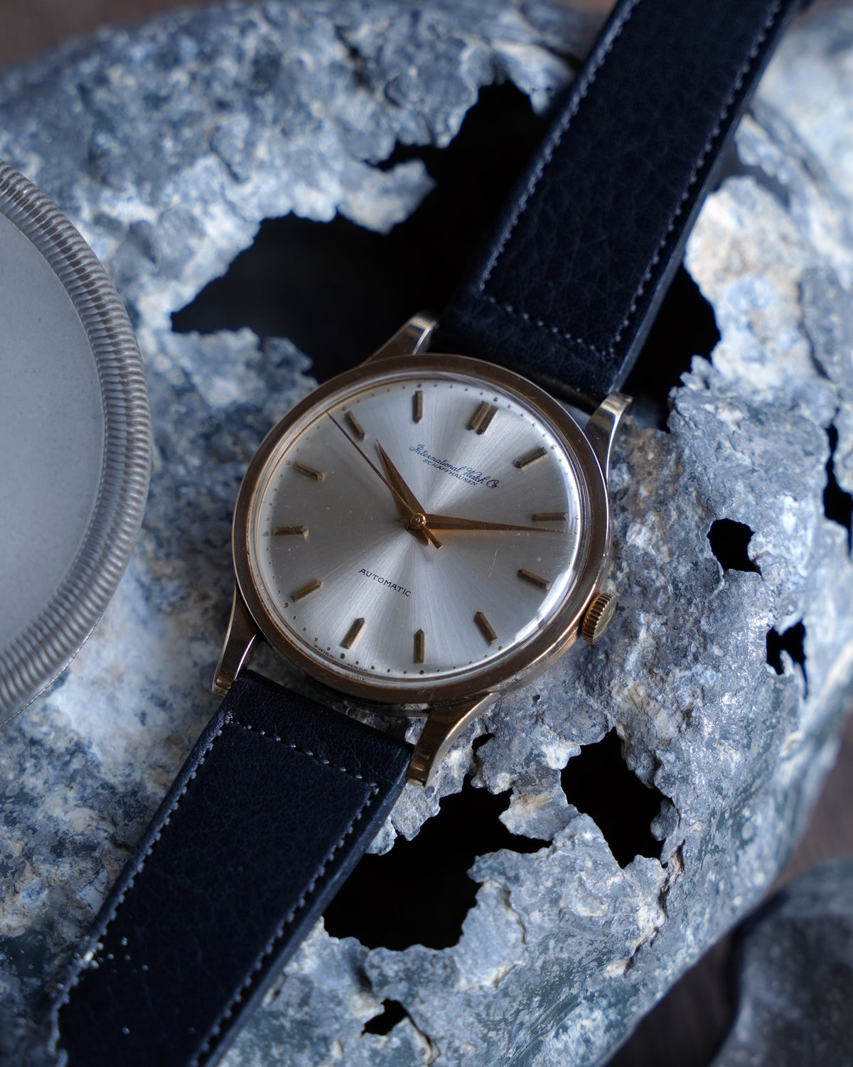 IWC_筆記体ロゴ_cal.8531_Flat Bezel_18K YG
