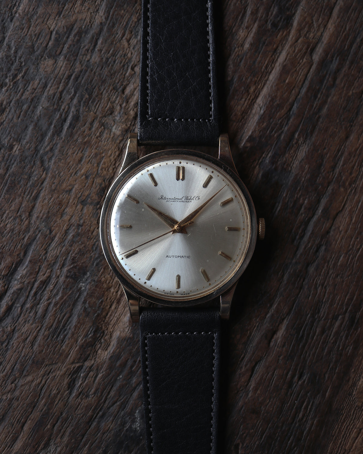 IWC_筆記体ロゴ_cal.8531_Flat Bezel_18K YG