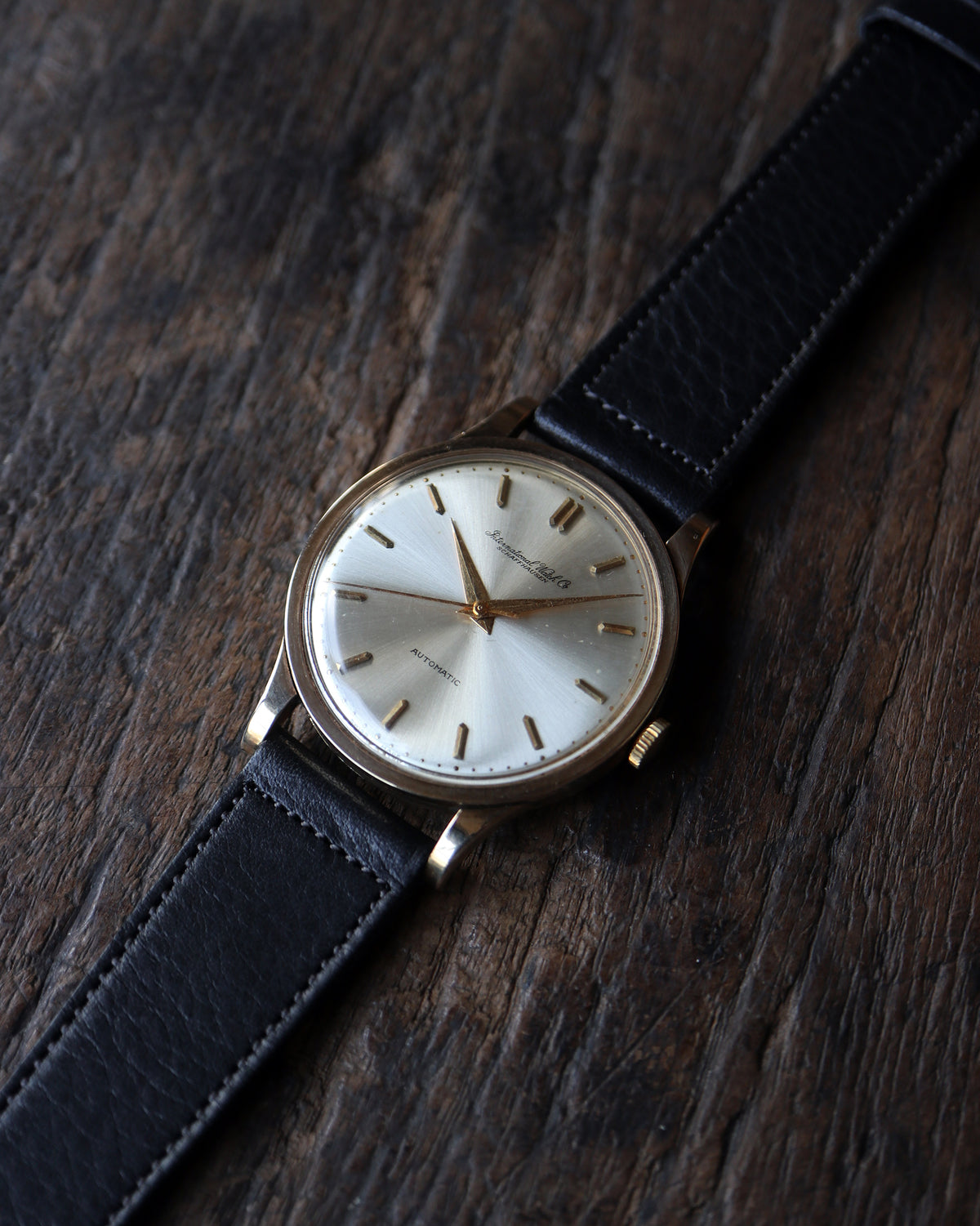 IWC_筆記体ロゴ_cal.8531_Flat Bezel_18K YG