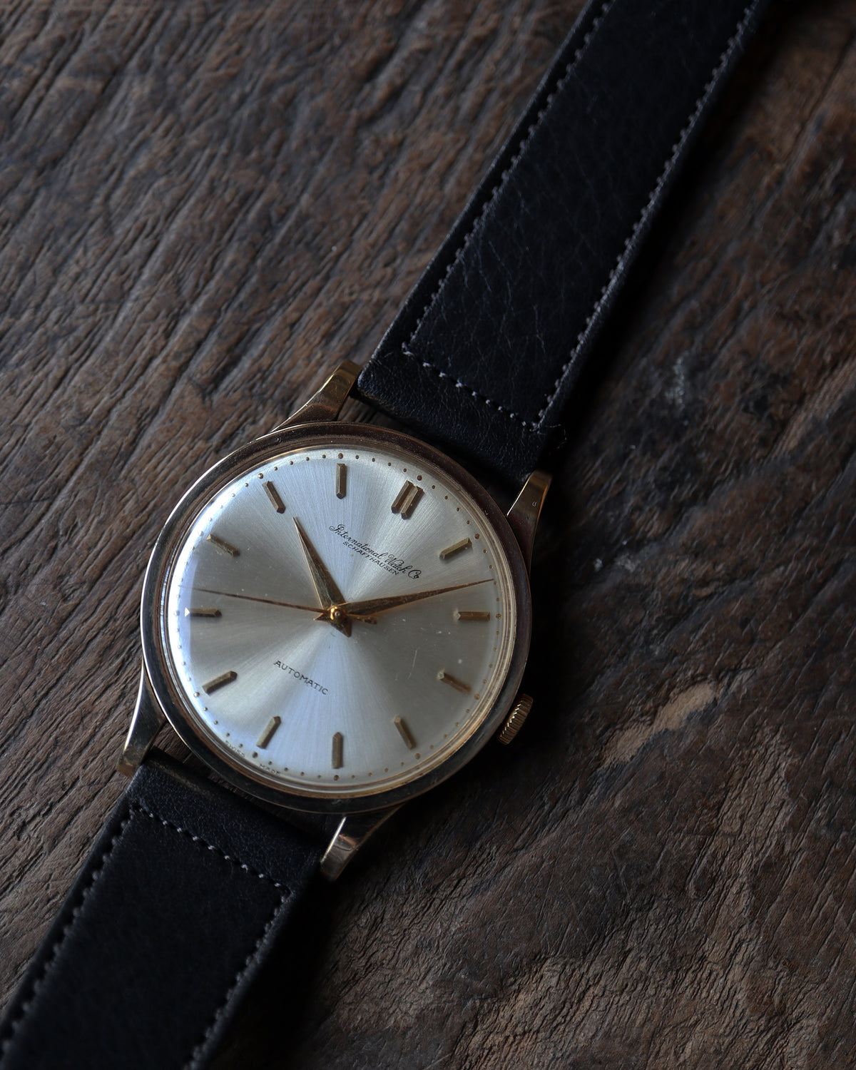 IWC_筆記体ロゴ_cal.8531_Flat Bezel_18K YG