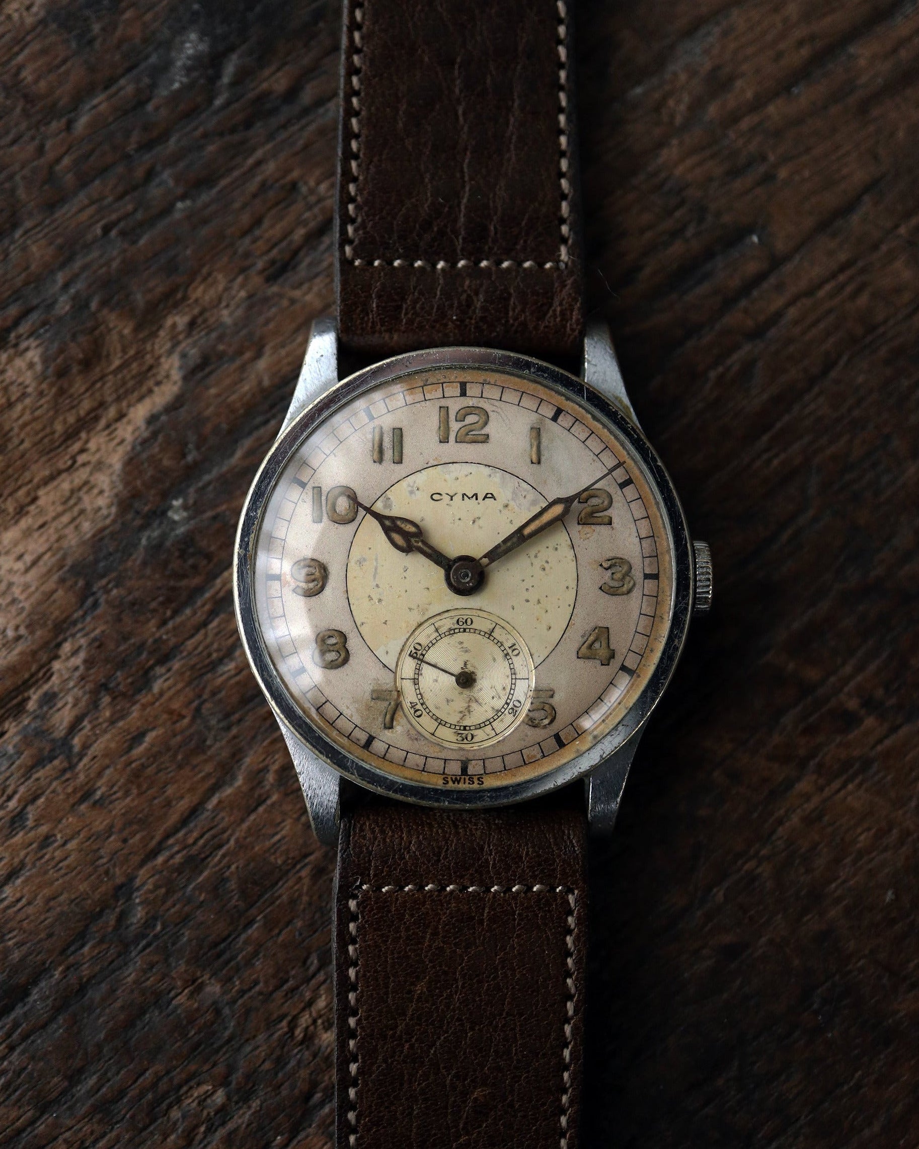 古びた時刻み 1940's – 古拙時計 / Kosetsu vintage watch
