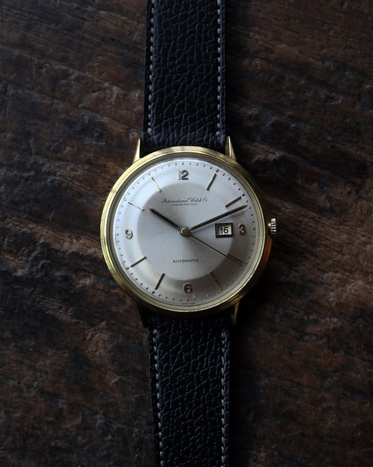 IWC_筆記体ロゴ_cal.8531_bombay dial_18K YG